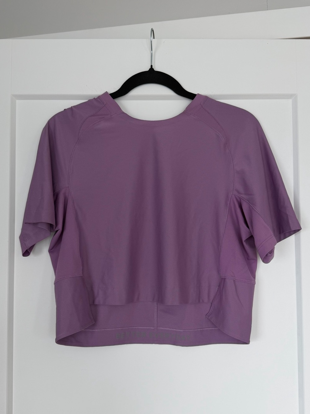 Lululemon Purple Short-Sleeve Tee
